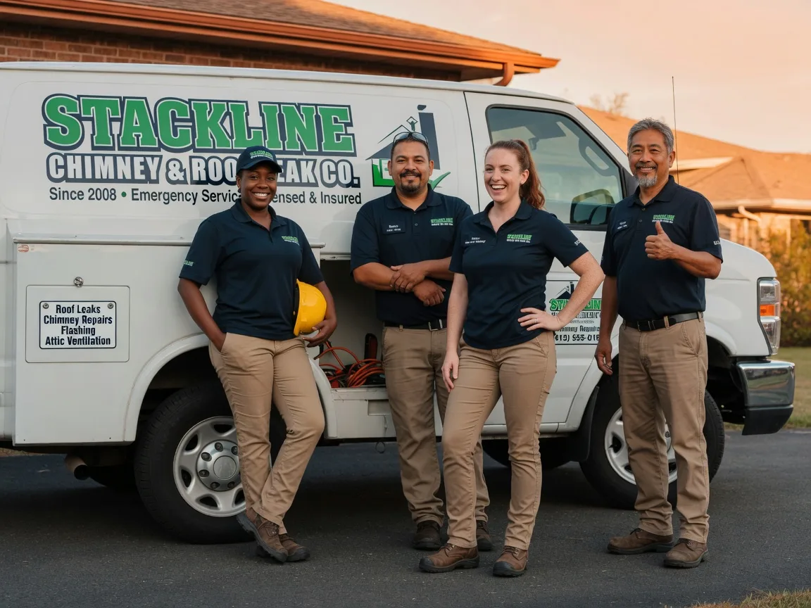 Chimney flashing repair company in Drakesville, IA